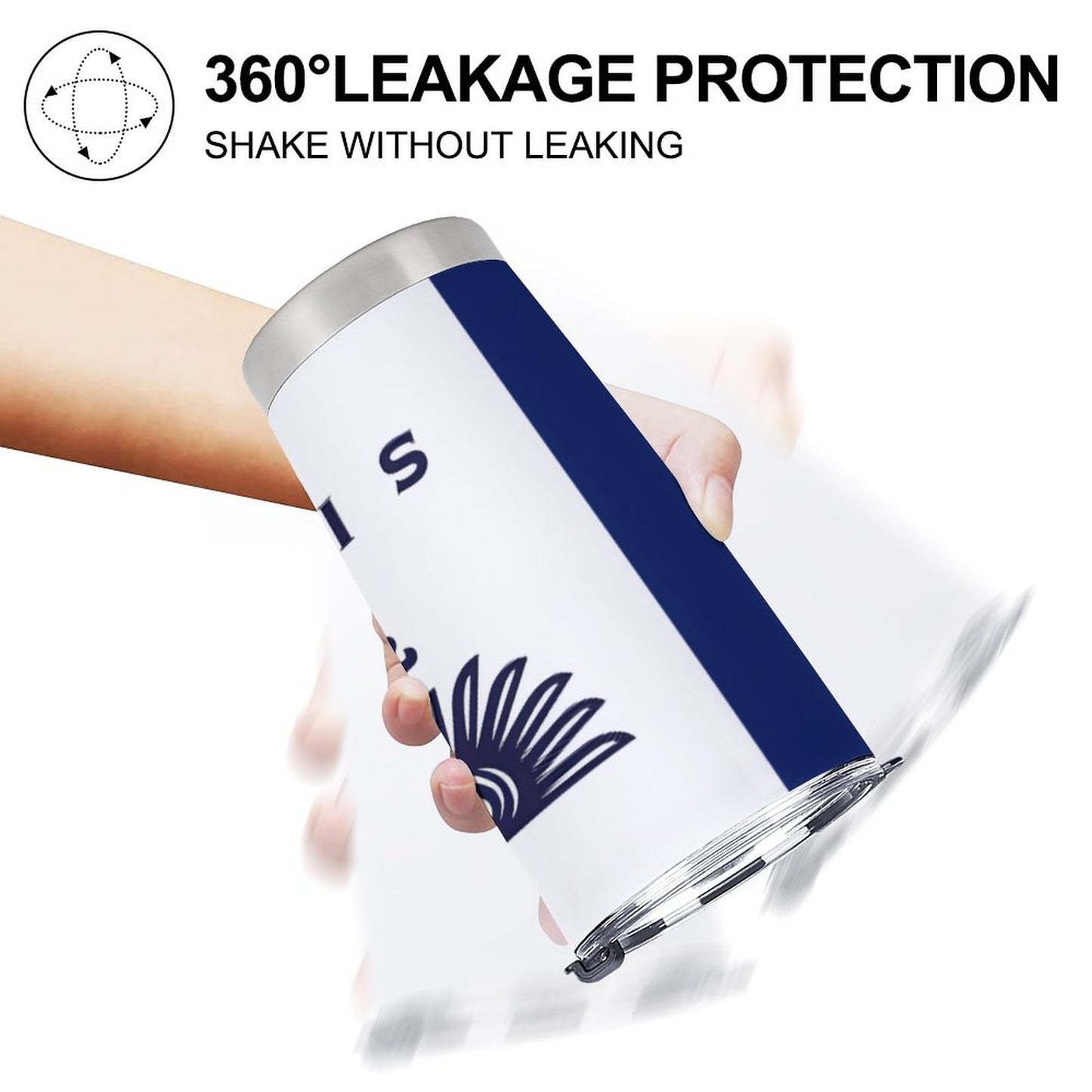 Car Travel Coffee Mug with Lid (All-Over Printing)