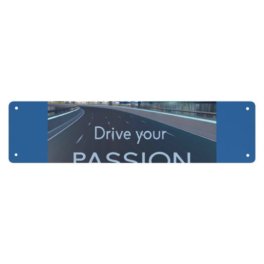 Slim Metal Tin Sign