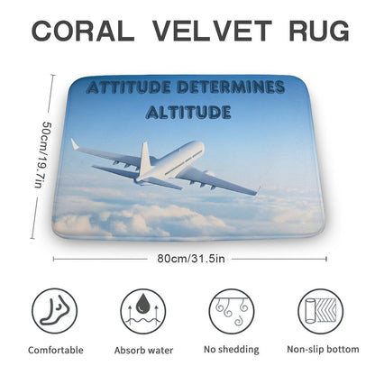 Coral Velvet Rug-19.7"x31.5"/50x80cm