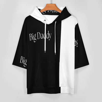 Half Sleeve Hoodie-***S-6XL-BIG DADDY