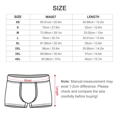 Milk Fiber Customized Boxer Shorts for Men(All-Over Printing)