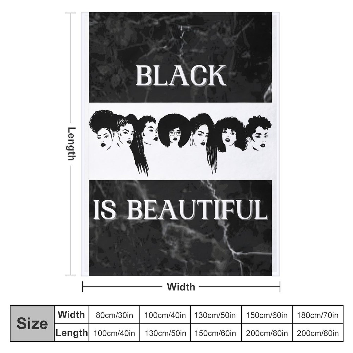 280gsm Flannel Blanket-60"x80" (Dual-sided Printing)
