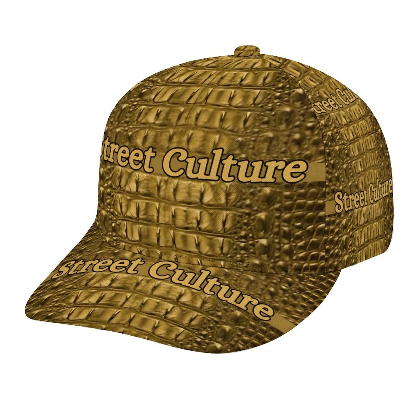 STREET CULTURE Alligator Bent Fitted Cap
