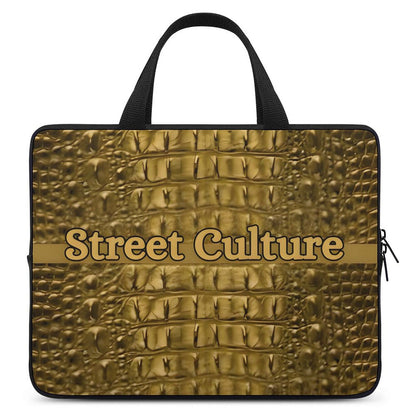 STREET CULTURE Alligator Laptop Case-sizes: 10"-17"