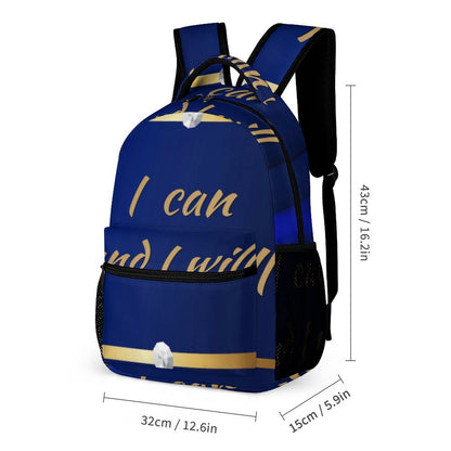 3 Pcs School Backpack Set for Kids (Backpack, Kid's Insulated Lunch Bag & Pencil Case Organizer)