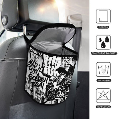 Collapsible Car Trash Bin