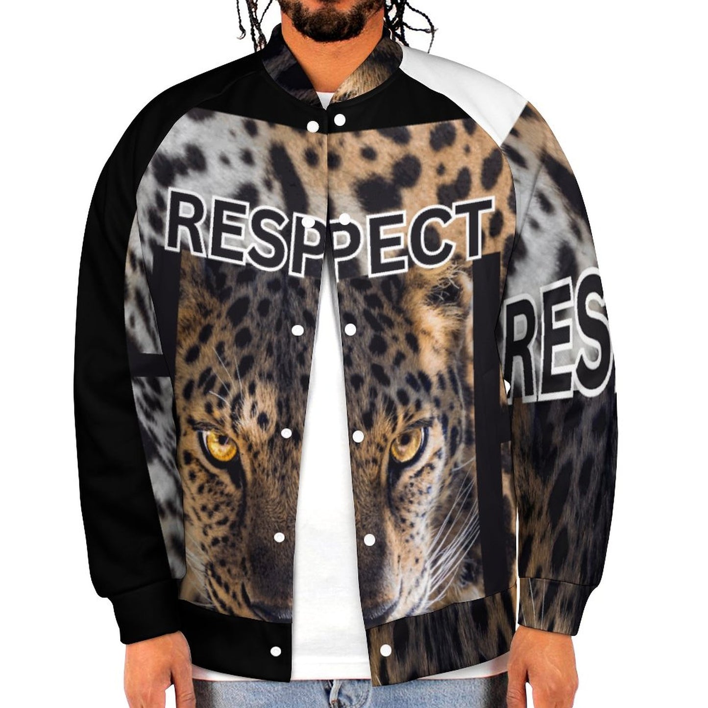Men's Baseball Jacket (All-Over Printing)