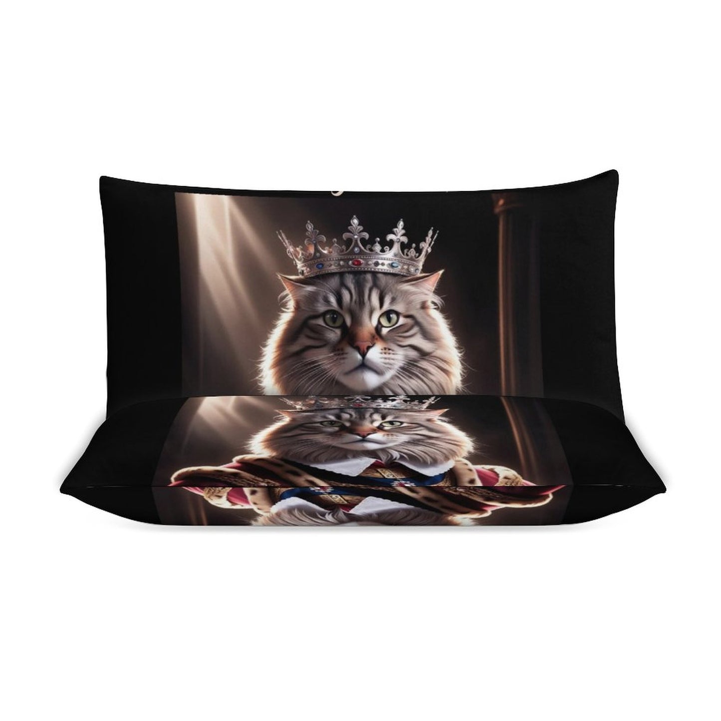 3-Piece Bedding Set-90"x90"/ 229x229cm (Dual-sided Printing)