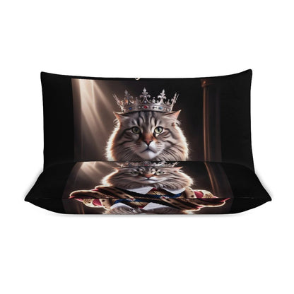 3-Piece Bedding Set-90"x90"/ 229x229cm (Dual-sided Printing)