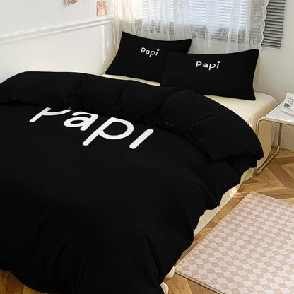 3-Piece Bedding Set-90"x90"/ 229x229cm (Dual-sided Printing)