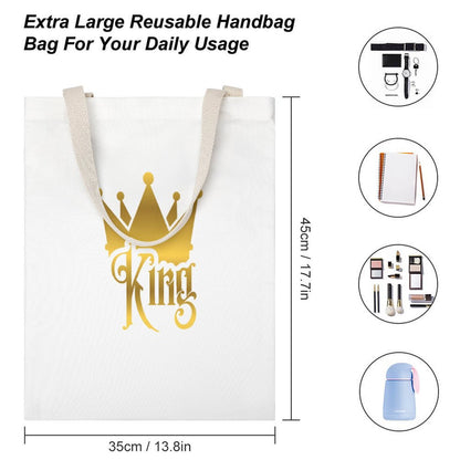 Tote Canvas Bag (Dual-sided Printing)