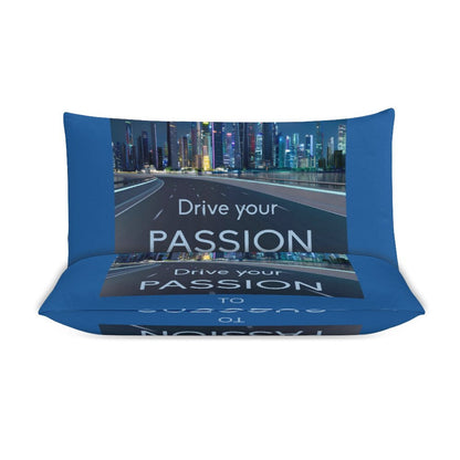3-Piece Bedding Set-90"x90"/ 229x229cm (Dual-sided Printing)