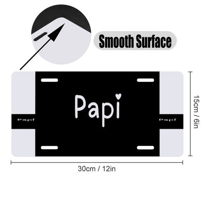 Car License Plate-11.8”x5.9”