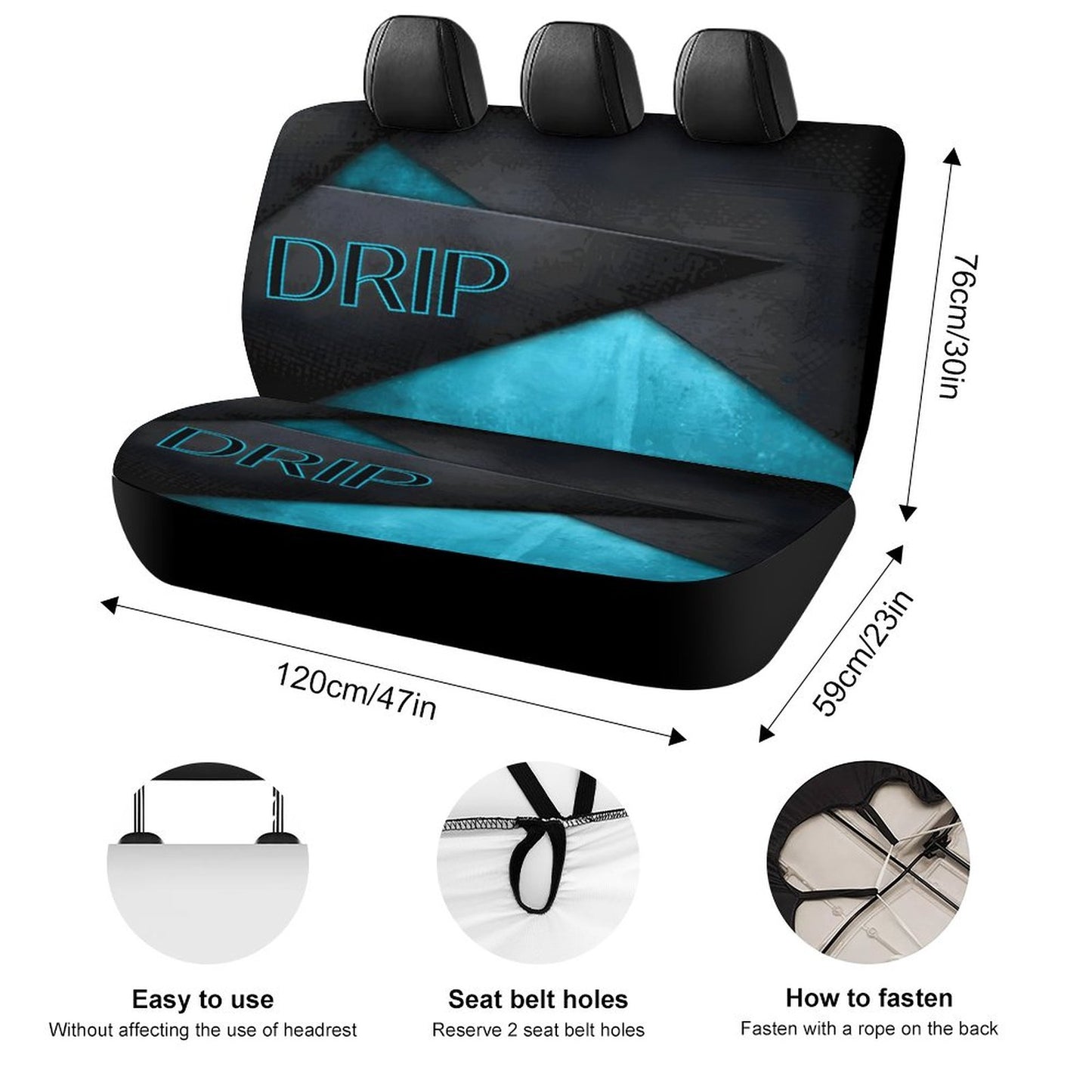 Back Seat Cover for Cars