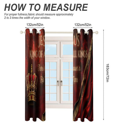 Grommet Curtain-52"x72"/ 132x183cm