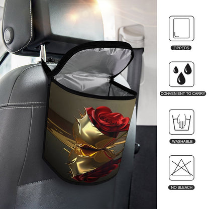 Collapsible Car Trash Bin