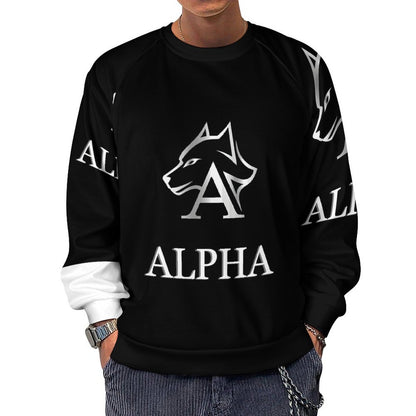280gsm Men's Crewneck Sweatshirt Raglan A27H (All-Over Printing)