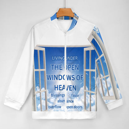 Raglan Zip-up Shirt(All-Over Printing)