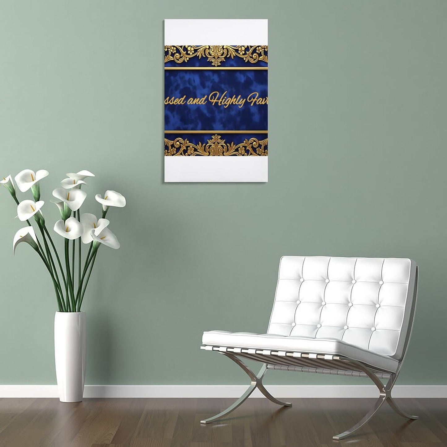 Framed Wooden Poster Hanging (Vertical 2:3)-8x12 inch