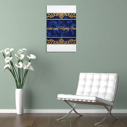 Framed Wooden Poster Hanging (Vertical 2:3)-8x12 inch