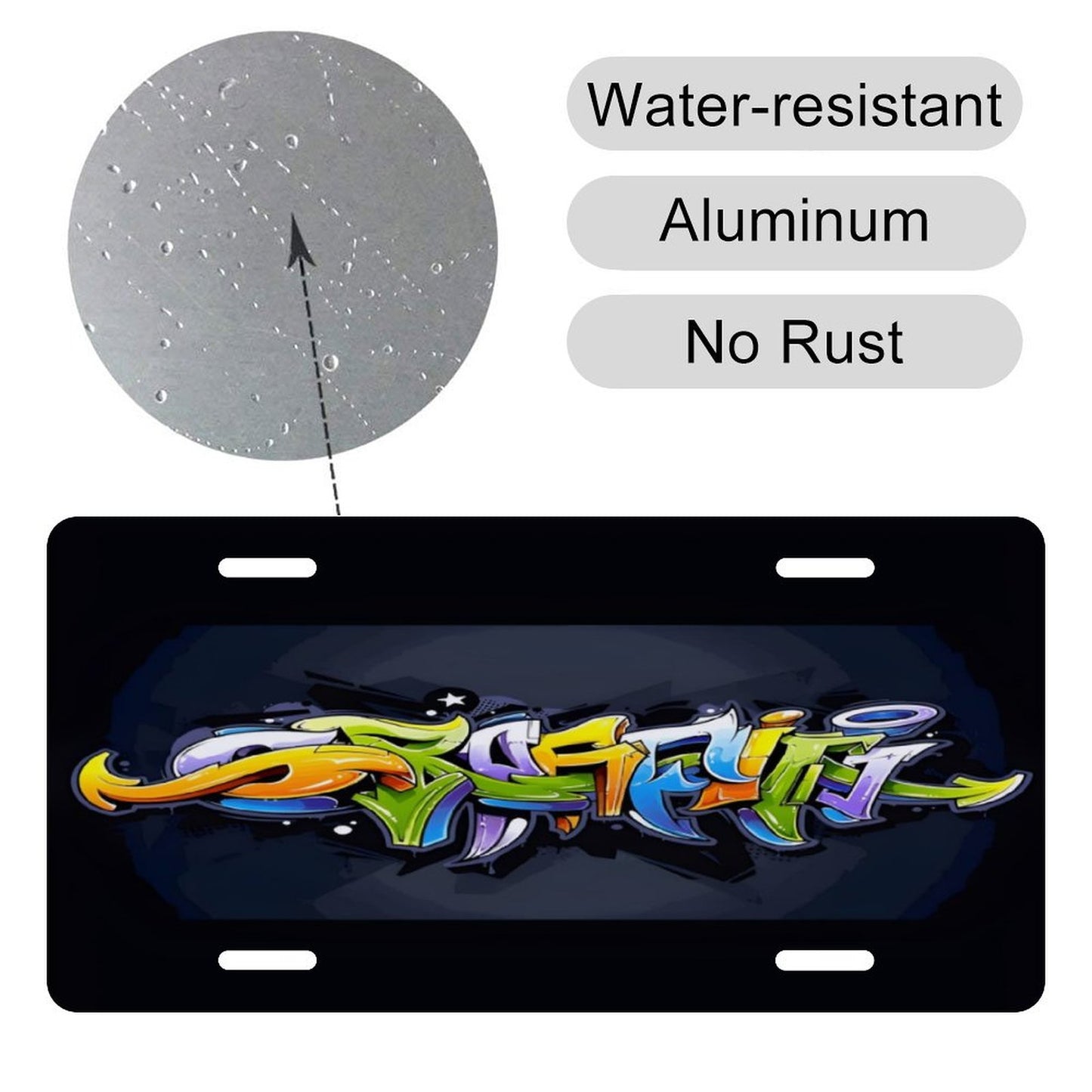 Car License Plate-11.8”x5.9”
