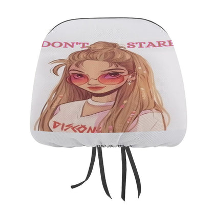 Custom Car Headrest Covers
