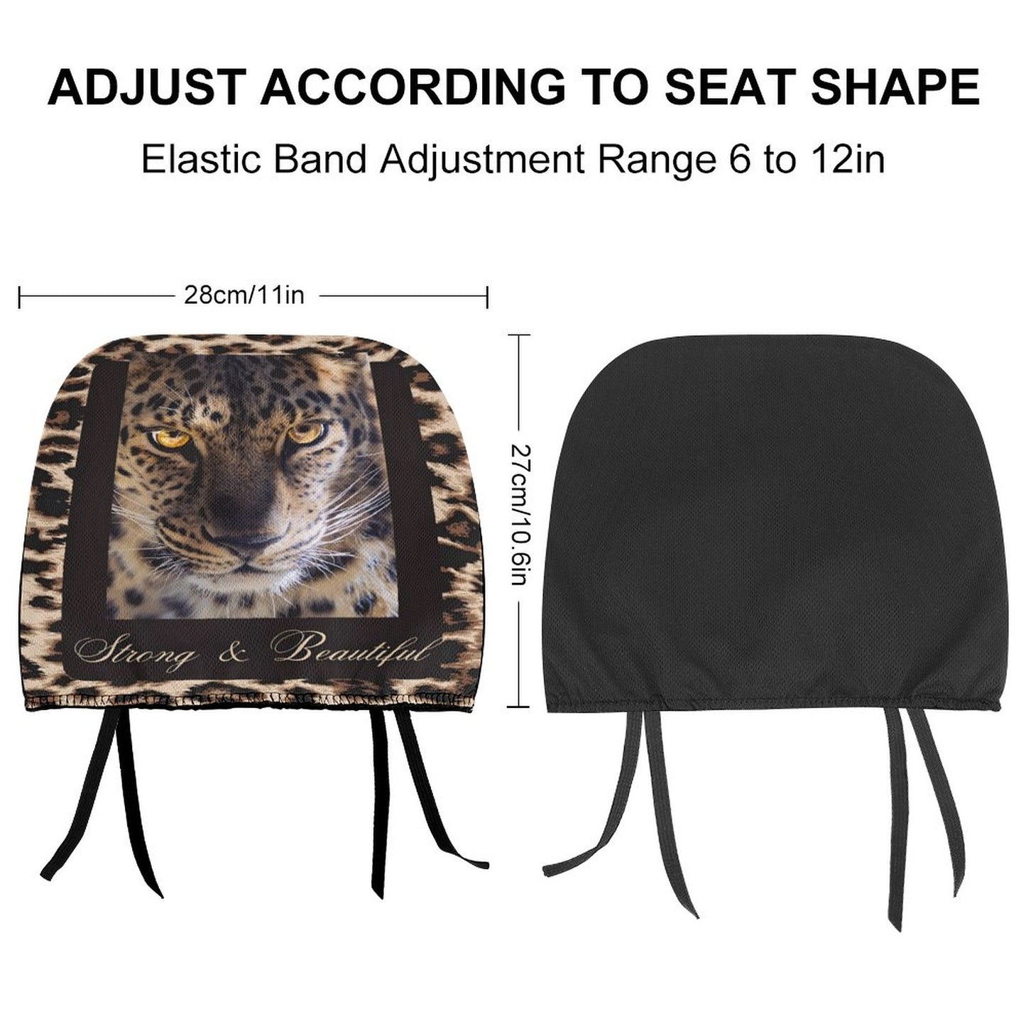 Custom Car Headrest Covers