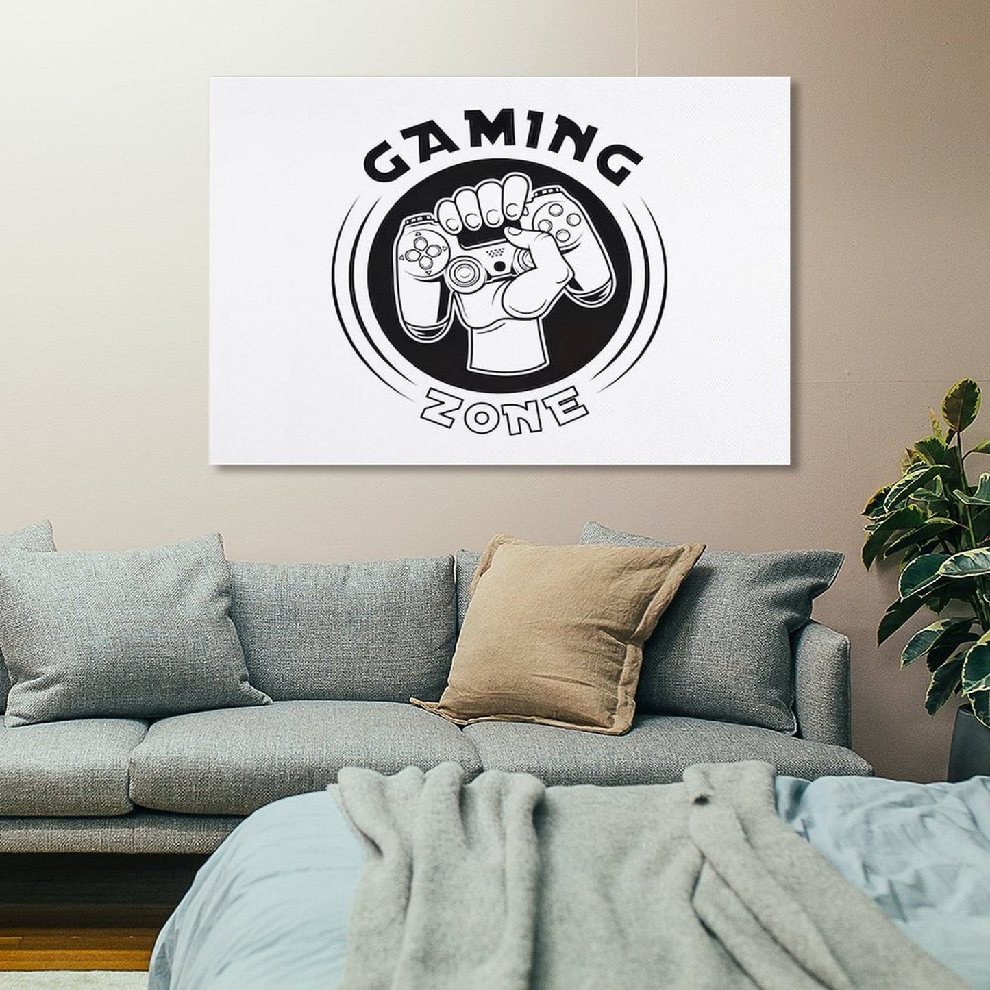 Hanging Poster (Horizontal 3:2)-12x18 inch/ 8x12 inch