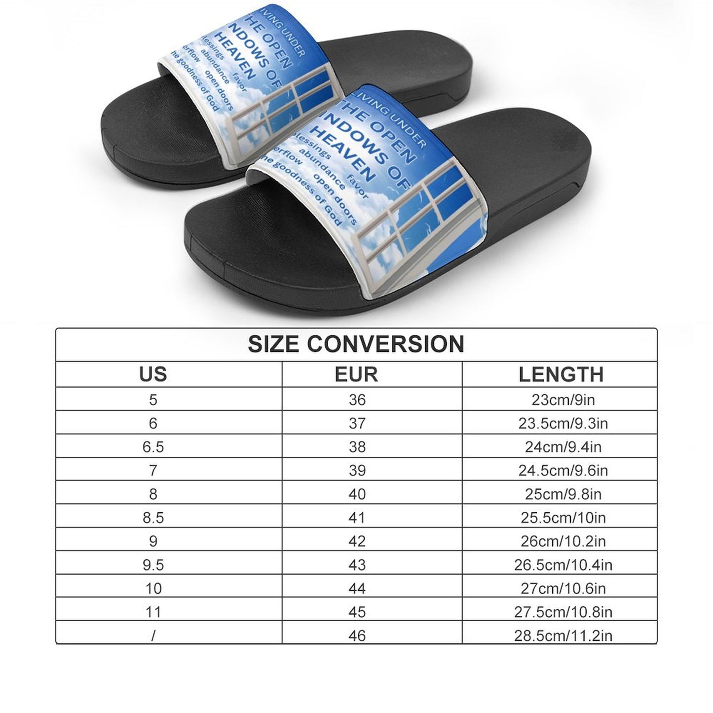 Personalized Casual Unisex PVC Slippers