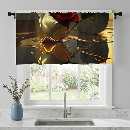 Short Window Curtains(All-Over Printing)