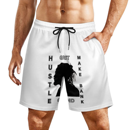 Men's Beach Shorts with 4 Pockets