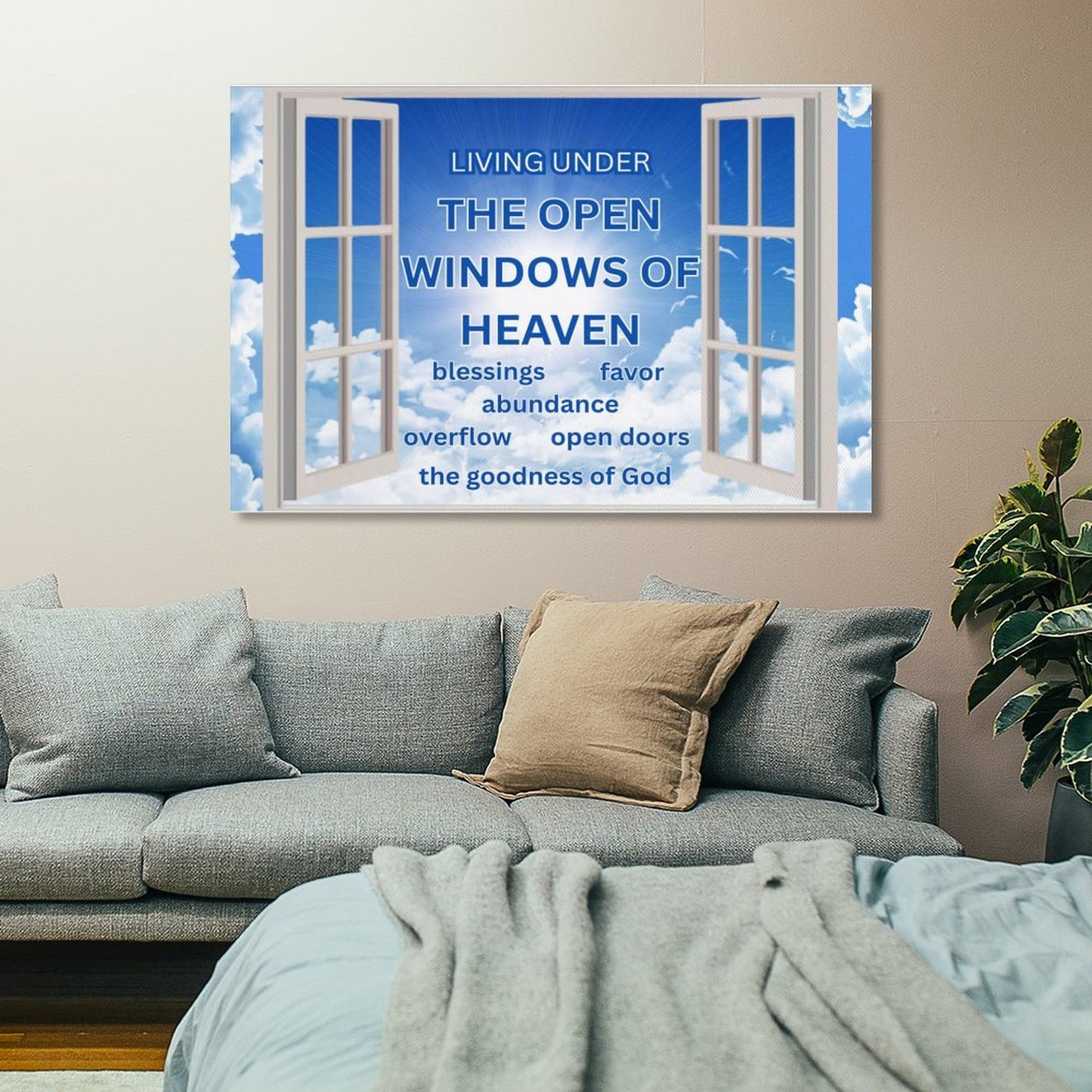 Hanging Poster (Horizontal 3:2)-12x18 inch/ 8x12 inch