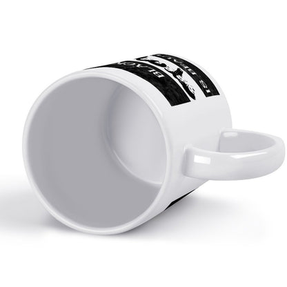White Mug Printing (Partial Printing)