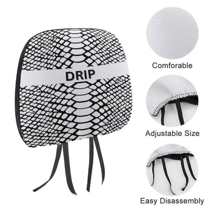 Custom Car Headrest Covers