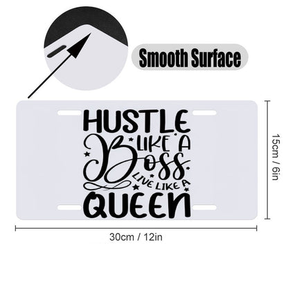 Car License Plate-11.8”x5.9”