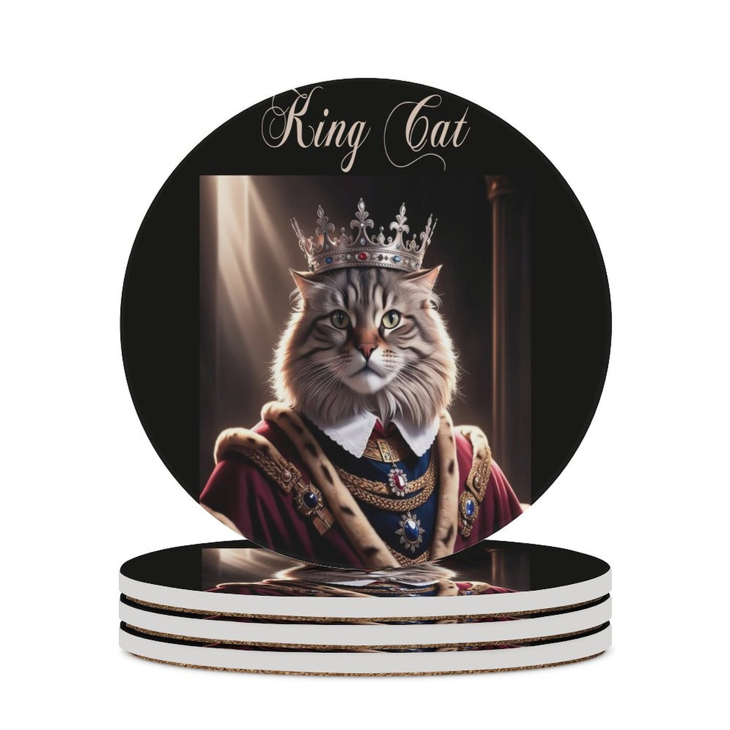 Round Ceramic Coaster