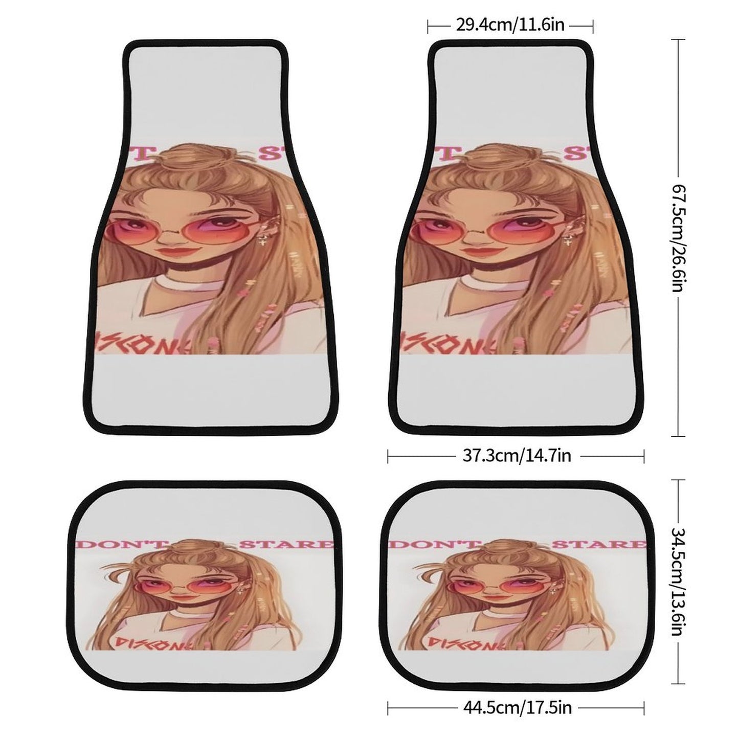 Car Mat Set of 4