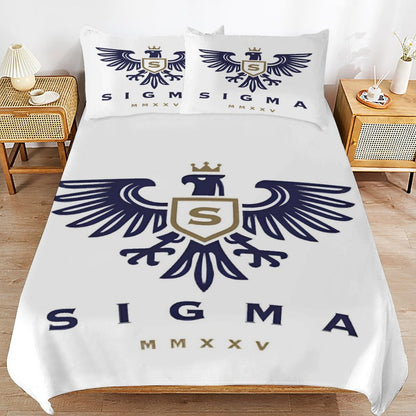 3-Piece Bedding Set-90"x90"/ 229x229cm (Dual-sided Printing)