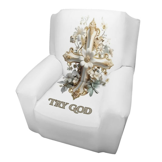 Single Sofa Cover-TRY GOD