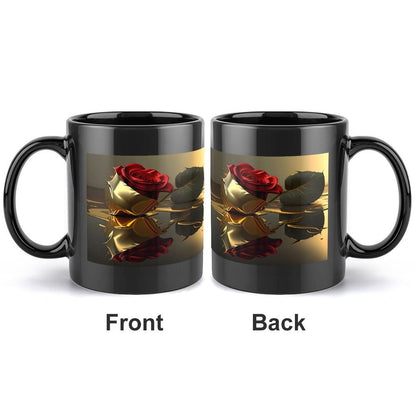 Personalized Photo Coffee Mugs with Identical Patterns