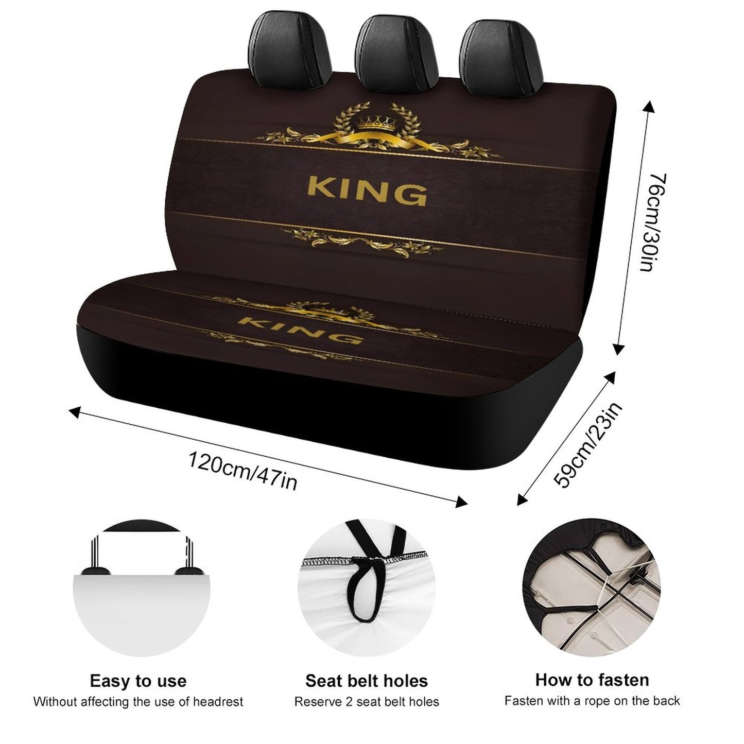 Back Seat Cover for Cars