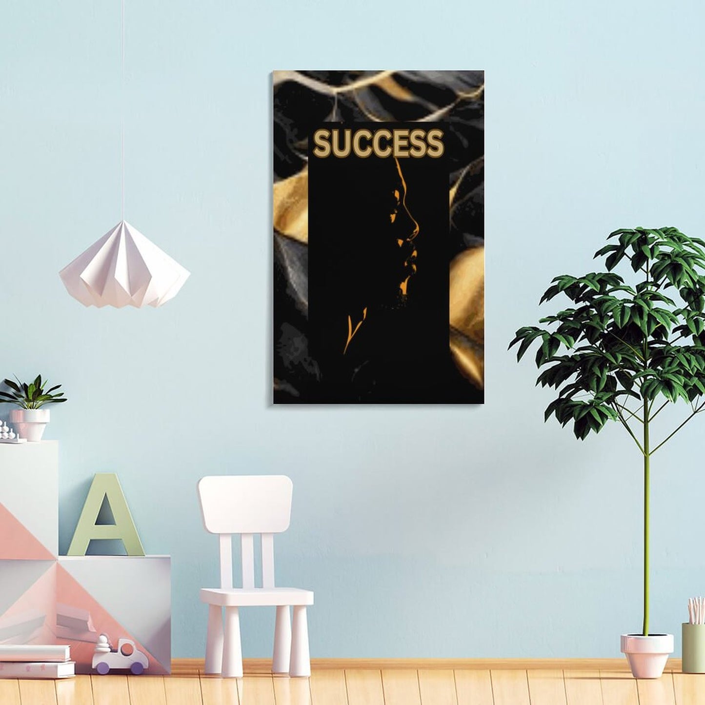 Framed Wooden Poster Hanging (Vertical 2:3)-8x12 inch