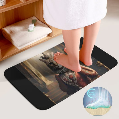 Coral Velvet Restroom Rug Set of 3-19.7"x31.5"/50x80cm