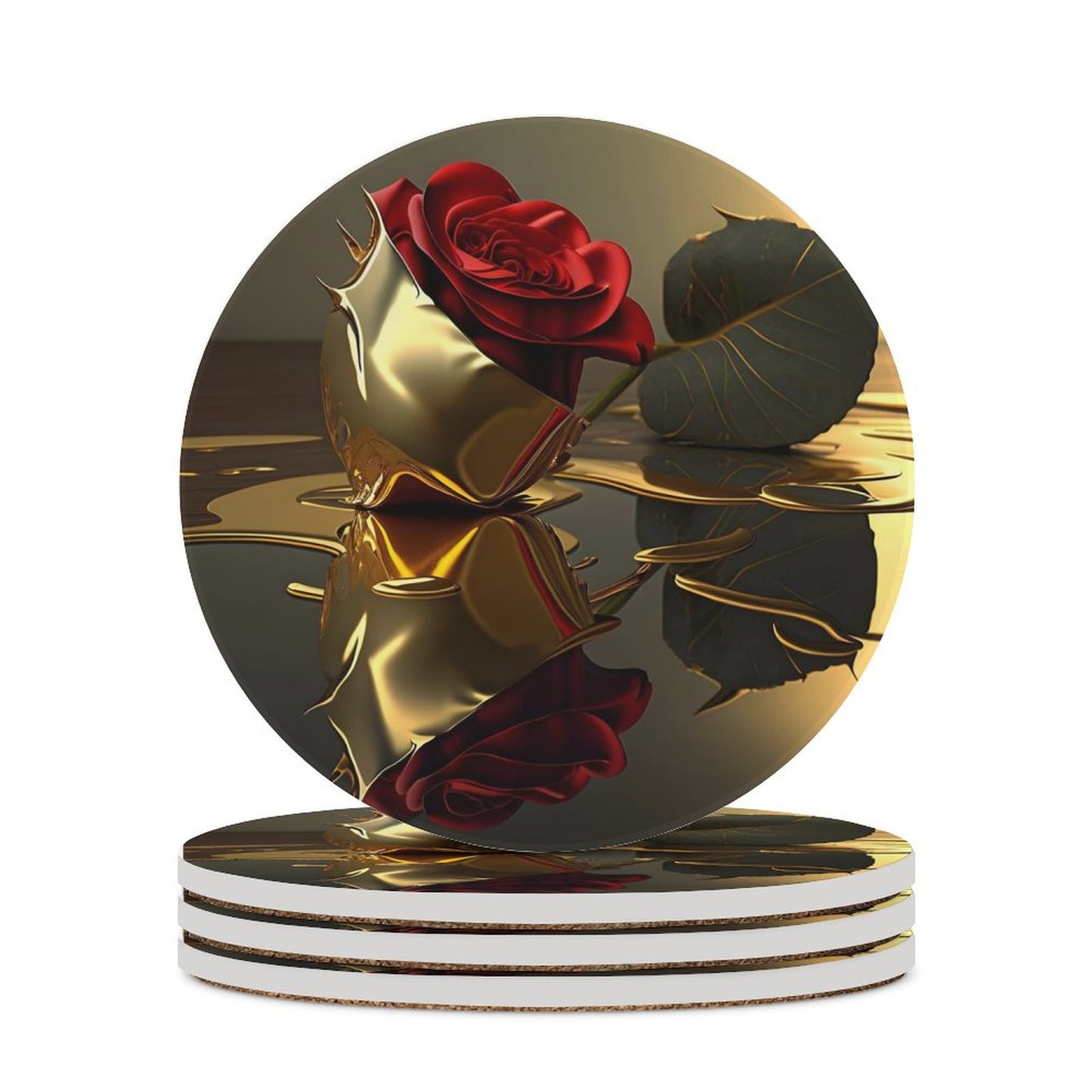 Round Ceramic Coaster
