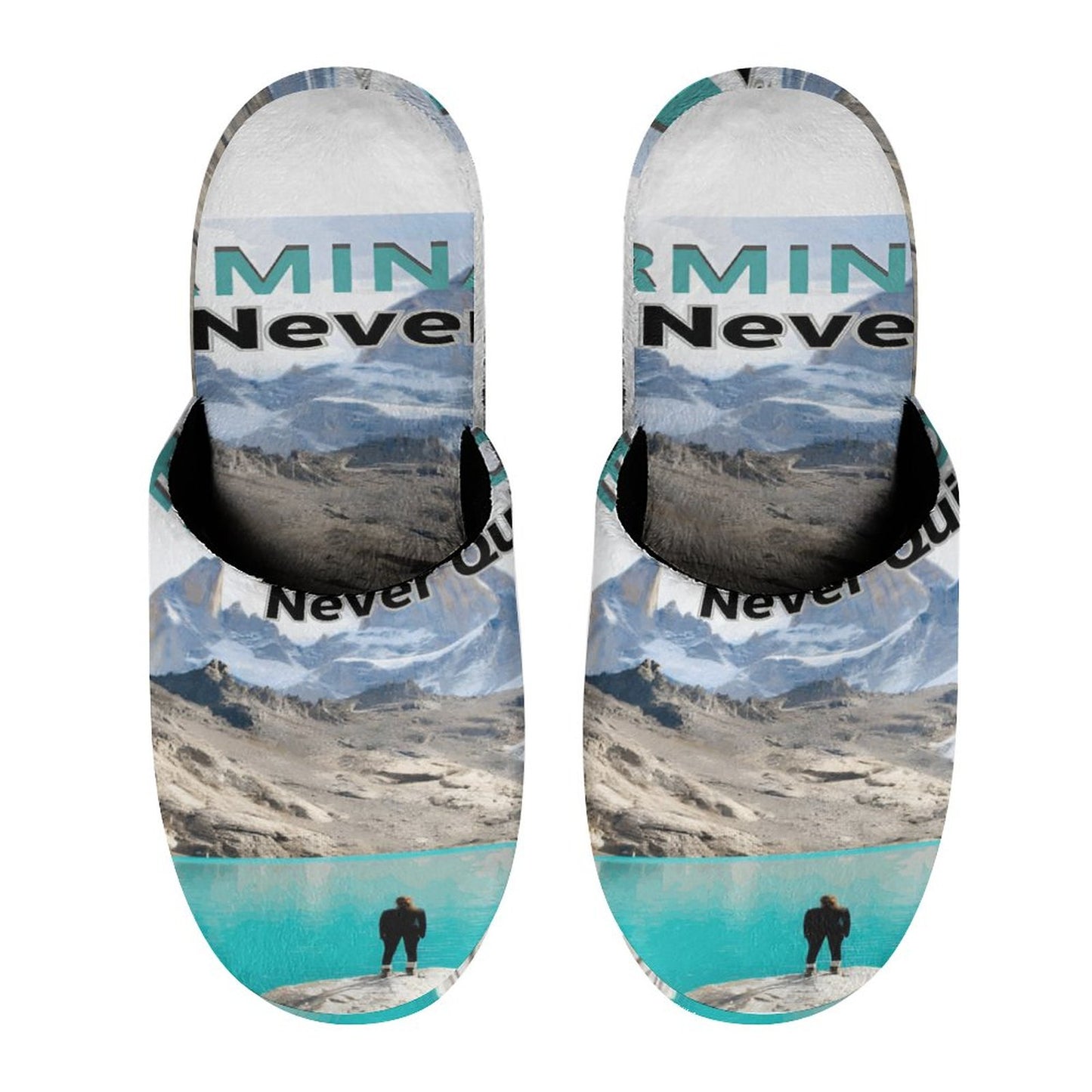Flannel Men's Cotton Slippers