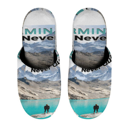 Flannel Men's Cotton Slippers