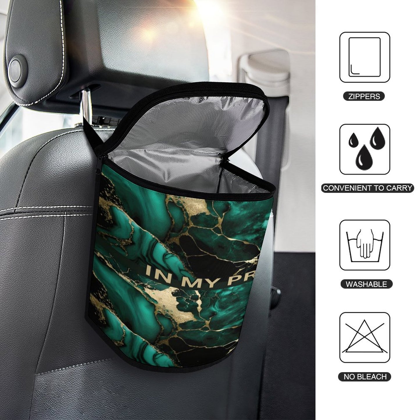 Collapsible Car Trash Bin