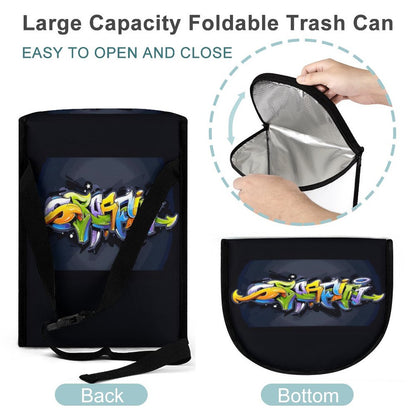 Collapsible Car Trash Bin