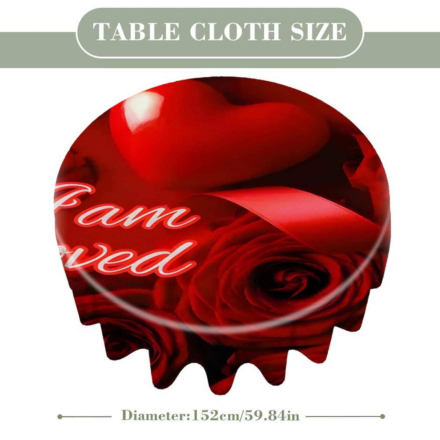 120gsm Round Tablecloth(One-sided Printing)