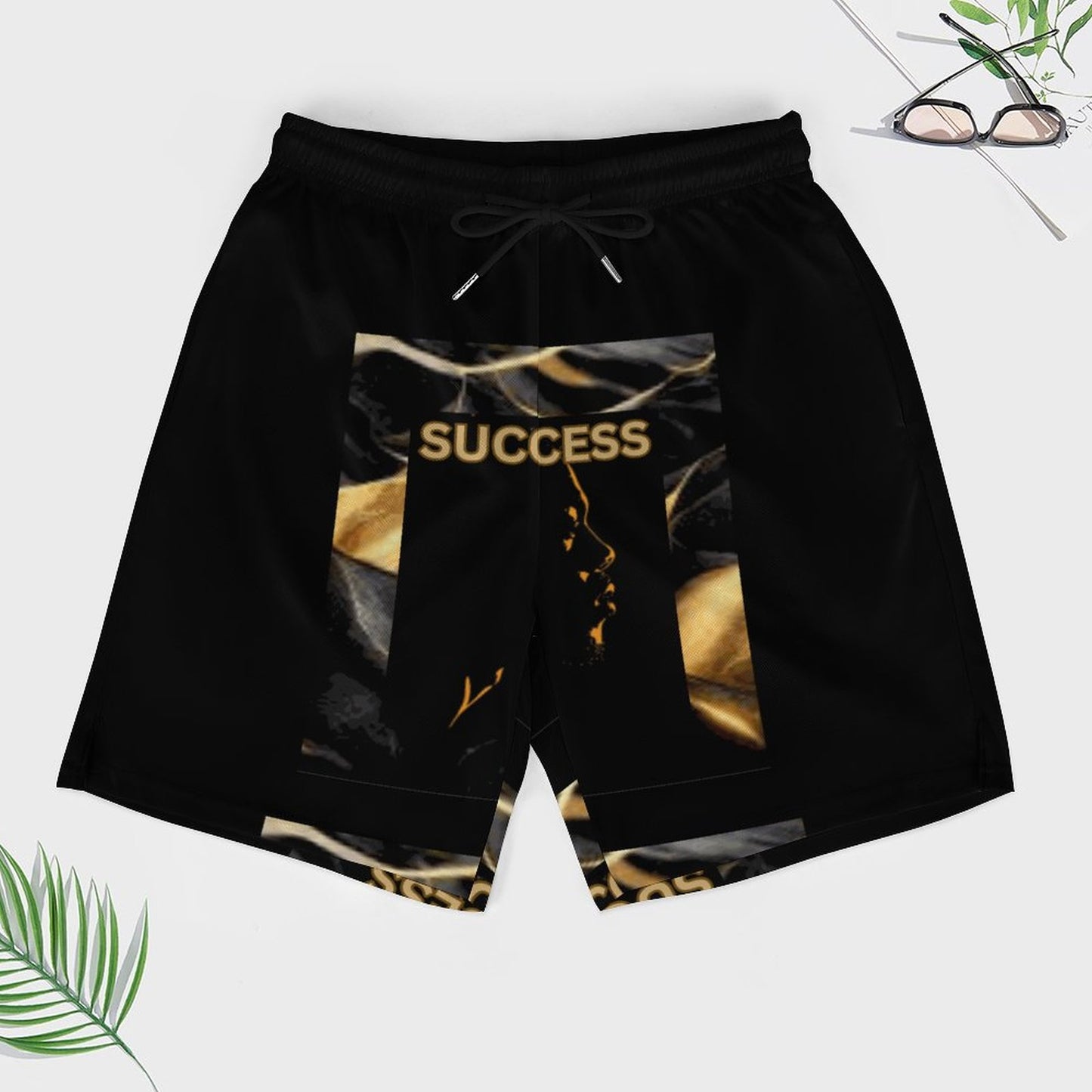 Men's Beach Shorts with 4 Pockets